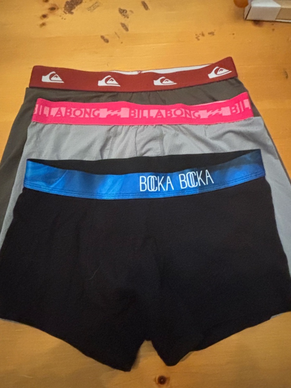 Lot of 3 assorted Men's Boxer Briefs